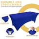 thumbnail image 5 of Mantel Utopia Kitchen Spandex, paquete de 2 unidades, 6 pies, color azul real, 5 of 9