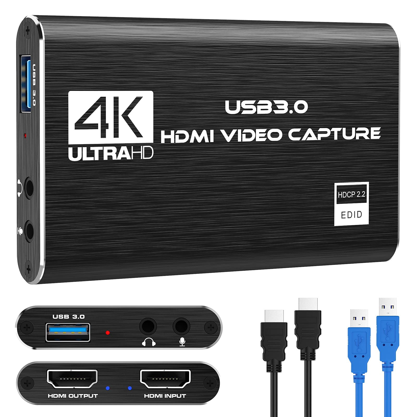 Tarjeta De Captura Rybozen Nintendo Switch 4k Hdmi A Usb 3.0