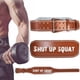 thumbnail image 1 of Cinturon Faja Cuero Pesas Crossfit Gym Fit Acojinada Marrón Talla M, 1 of 6