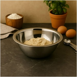 Cuiner - Plato Hondo De Porcelana Blanco/Beige 1015Ml De Cocina