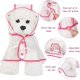 thumbnail image 3 of Nvzi -b Impermeable para Perro, Ropa de Lluvia Ligera para Mascotas con Capucha Tipo Poncho (8XL, Rojo), 3 of 4