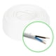 thumbnail image 1 of Cordón Eléctrico Veltrox Flexible 2x1,50mm2 50m Blanco Sec Blanco, 1 of 9