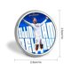 thumbnail image 2 of Jude Bellingham-Theme Round Button Badge: Premium Metal Construction, Ideal for High-End Events 2.8 cm, 2 of 6