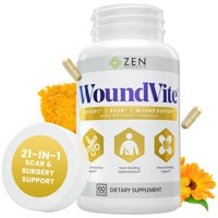 Suplemento Zen Nutrients Woundvite Para Apoyo Antes Y Después De La Cirugía