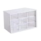 thumbnail image 5 of Mini Organizador De Cajones Transparentes De Gran Capacidad, Caja Organizadora De Cuentas Blanca, 5 of 5
