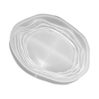 Bothyi - Modelo De Resina De Hormigón, Fácil De Desmoldar, Manualidades Diy, Decoración Decorativa Duradera Para El Hogar, 15,6 Cm X 15,9 Cm X 1,5 Cm