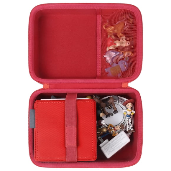 Estuche de almacenamiento Aenllosi para Toniebox 1/2 rojo