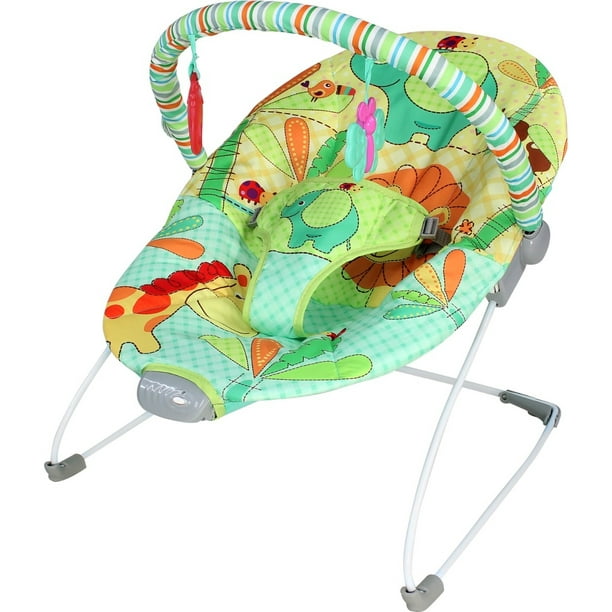 Bouncer silla mecedora vibradora para bebé portátil con juguetes