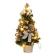thumbnail image 5 of Árbol De Navidad De Escritorio Con Luces, Decoración Navideña Para Vacaciones De Navidad, Interior, 20 Luces, 40cm, 5 of 5