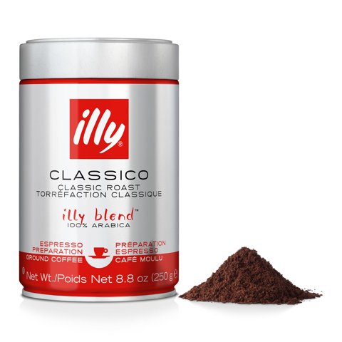 Café Molido Espresso Illy Clásico Tostado Medio 250G