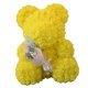 thumbnail image 2 of Suave Y Lindo Oso De Peluche Juguete Flor Artificial Oso Peaje Amarillo, 2 of 5