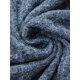thumbnail image 5 of INSPIRE CHIC Conjunto de Pijama para Mujer de Punto Acanalado con Manga Corta, Parte Superior con Abertura Lateral y Pantalones, Conjunto de Dos Piezas para Estar en Casa con Bolsillos M Azul, 5 of 5