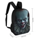 thumbnail image 2 of Payaso Pennywise-theme Backpack, Campus style schoolbag Bookbag with Adjustable Shoulder Straps And Large Zip Compartment, Unisex Travel Bags., 2 of 6