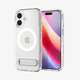 thumbnail image 3 of Carcasa Para Iphone 17 - Marca Spigen, Modelo Ultra Hybrid - Clear White con Kickstand, 3 of 3