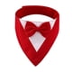 thumbnail image 1 of Pañuelo para perro, bufanda para cachorro, pañuelo triangular ajustable, babero para perro, collar de esmoquin para Acción de Gracias, perros pequeños Rojo, 1 of 5