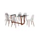 thumbnail image 1 of Juego De Comedor Monaco Beige 1+6, 1 of 6
