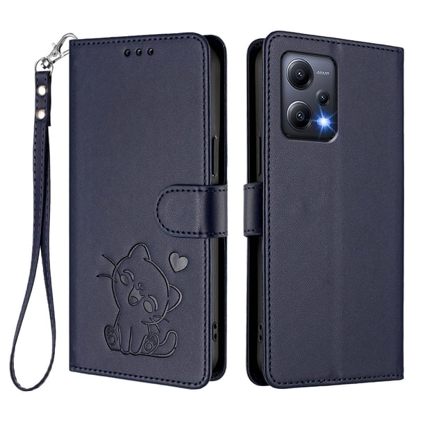 Funda Billetera Magnética para Xiaomi POCO X5, Azul