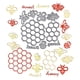 thumbnail image 3 of Troqueles de corte HGSALK panal y abeja, 7 piezas, plantillas de acero, 3 of 7