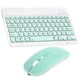 thumbnail image 1 of Combo Teclado Mouse Bluetooth Español Con Ñ Recargable Turquesa, 1 of 4
