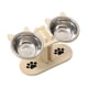 thumbnail image 5 of Cuencos Elevados Para Gatos, Cuencos Para Comida Y Agua Para Gatos De Interior, De Madera., 5 of 5