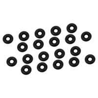 Magideal - Kit De 20 Juntas Tóricas De Buceo, Arandelas De Sellado, Sellos, Mangueras De Buceo Pequeñas, Resistentes Y A Prueba De Fugas, Juntas Tóricas De Goma Negro