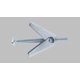 thumbnail image 1 of Tornillos de palanca Hillman, 4,8 mm x 15 cm, acero zincado, 50 unidades, 1 of 1