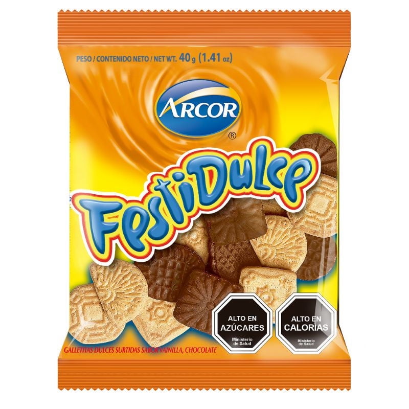 Galleta Festidulce 35 g Dos En Uno