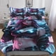 thumbnail image 1 of Funda nórdica Catwoman Juego de ropa de cama de papel de película para niñas 3 piezas para niños y adolescentes Funda de edredón 3D con cierre de cremallera Micro suave, 1 of 3