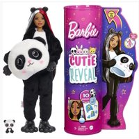 Mattel - Barbie Muñeca Cutie Reveal C/10 Sorpresas Panda