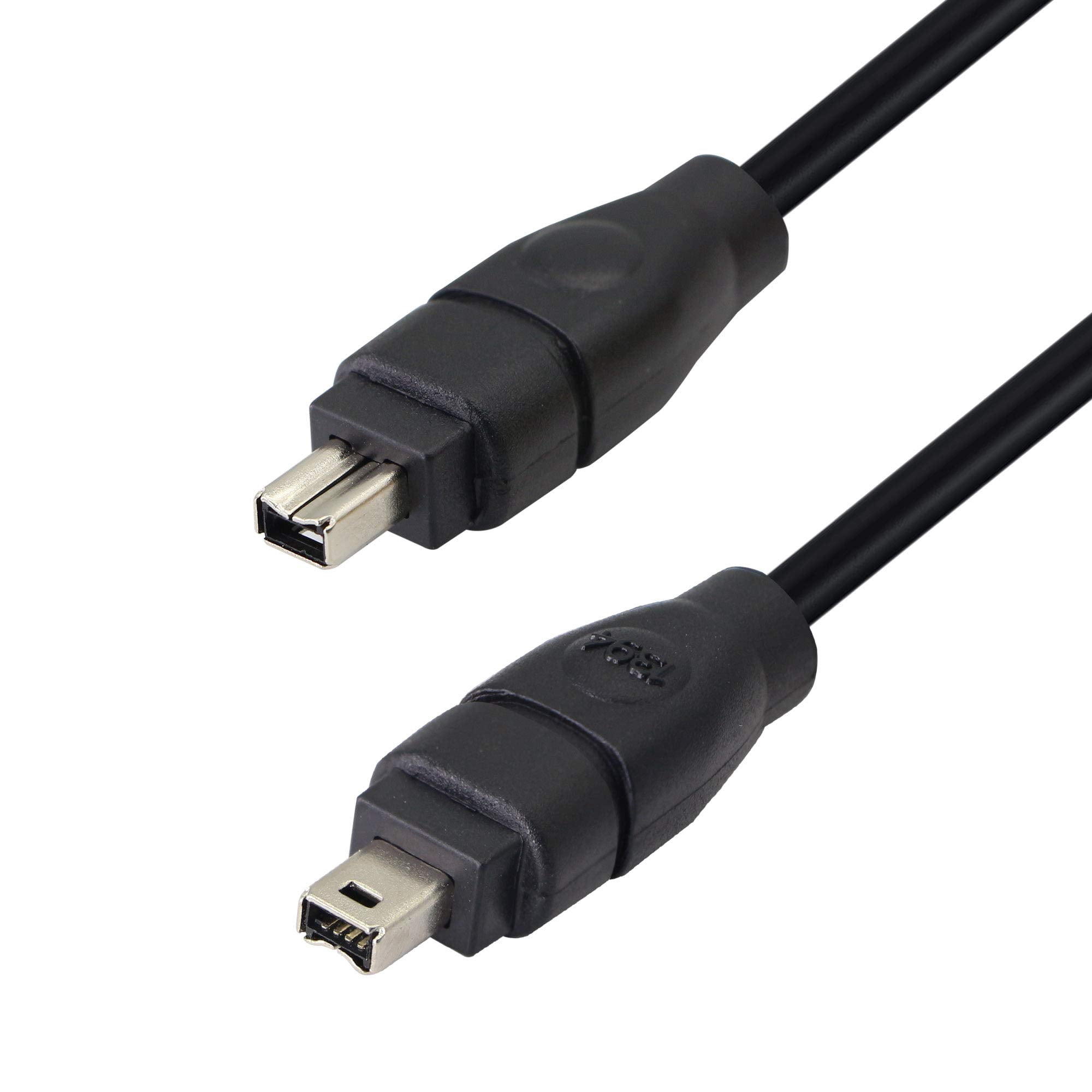 Cable Firewire 400 Gintooyun De 4 Pines Macho A Macho, 6 Pies, Negro