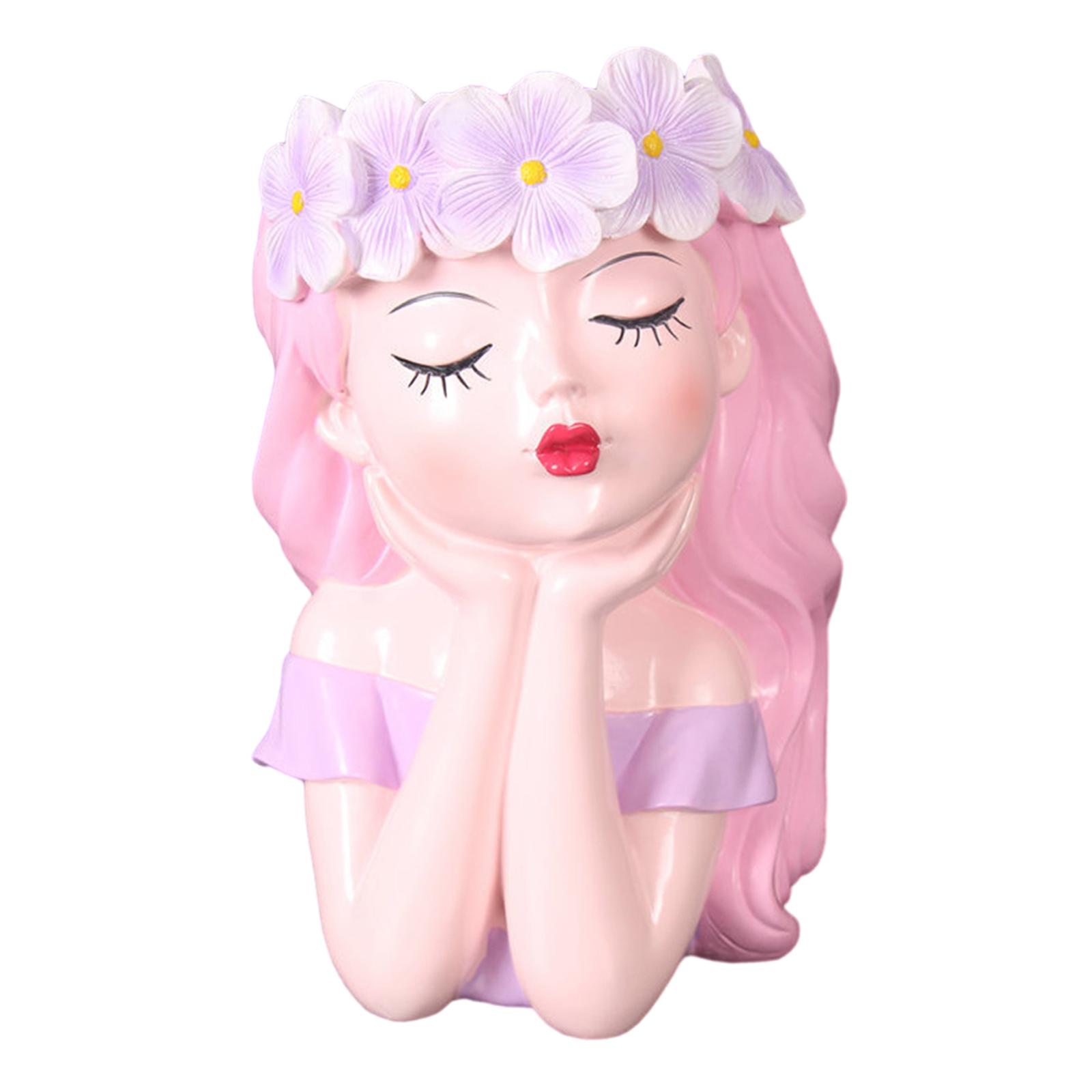 Ioensy - Maceta Pequeña Para Manualidades, Macetero De Cactus Para Plantas De Interior Y Exterior, 18X26Cm