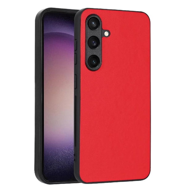 Funda Antigolpes para Samsung Galaxy S24 Plus Cubierta Delgada Rojo