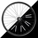 thumbnail image 5 of Uxcell 12 piezas de piel reflectante para radios de bicicleta, cubiertas de radios de plástico, envoltura de radios, visibilidad de ruedas, rosa, 5 of 7