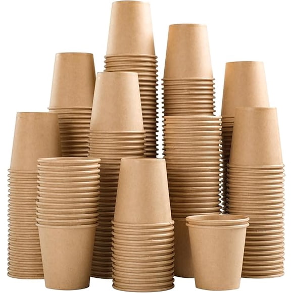 Vasos Kraft 12oz Pack 50und Vaso Café Desechables