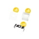 thumbnail image 1 of Kit de 16 Tapas y 16 Clips para Perfil de Aluminio / PER-21-2M, 1 of 1