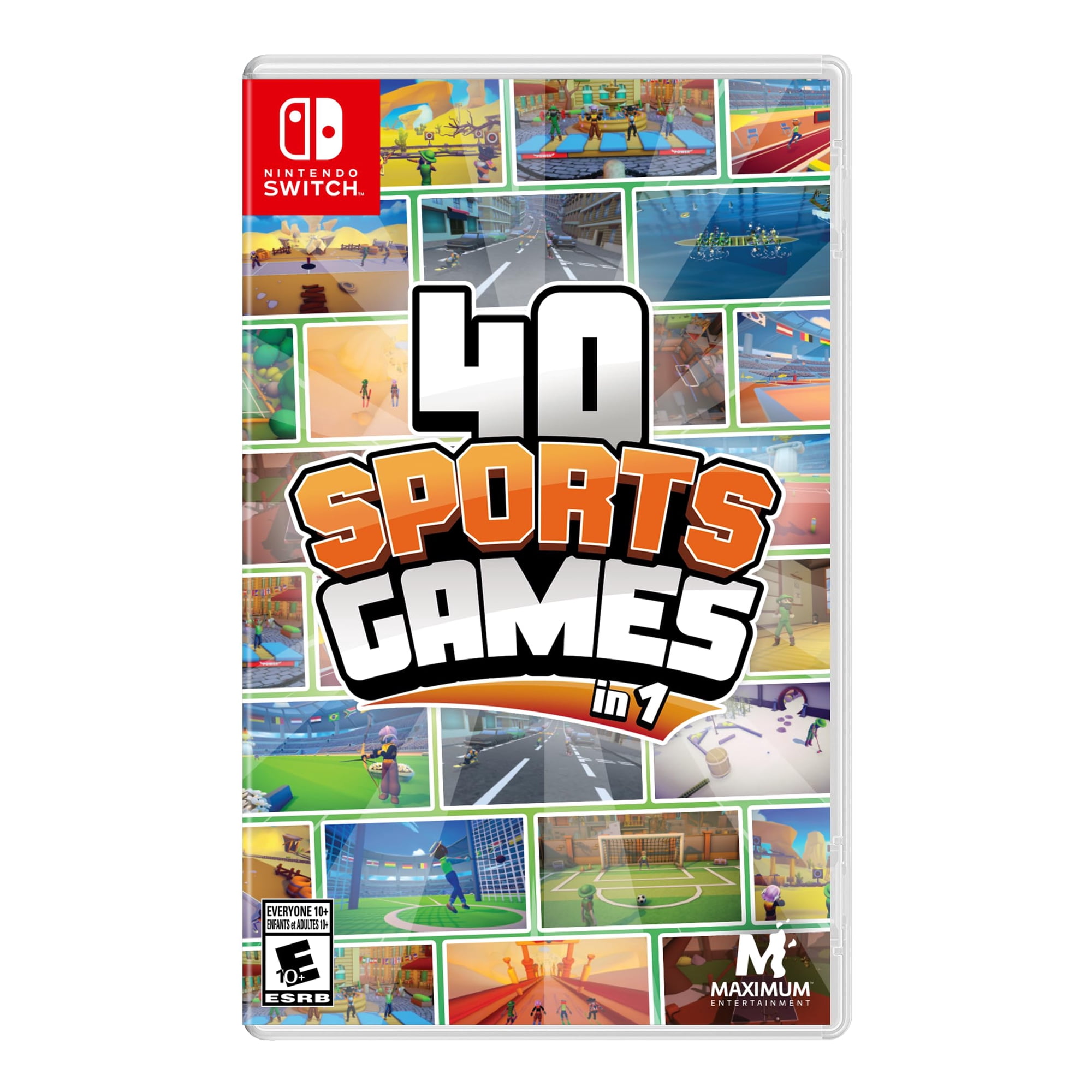 Maximum Entertainment - Colección De Juegos Deportivos Para Nintendo Switch 40