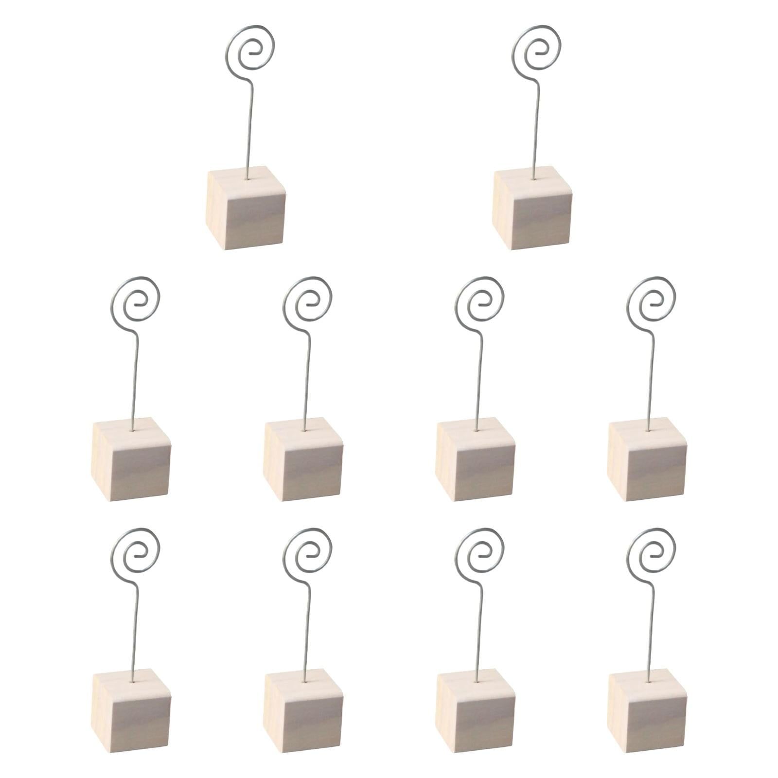 Magideal - 10x Tarjetas De Tarjetas Tarjetas Menú Menú Taller De Tarjetas Titulares De Tarjetas Reservado Para La Graduación Suministros De Fiestas De Cumpleaños Blanco