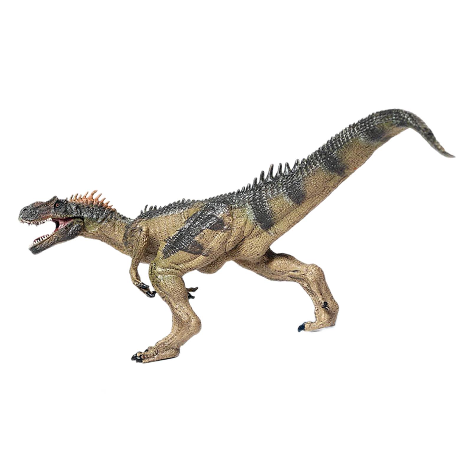 Magideal - Simulación De Dinosaurios De Plástico, Juguetes Pintados Con Mandíbula Móvil, Animales Prehistóricos, , , Suministros Para Fies