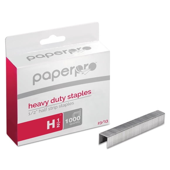 Staples Bostitch Office PaperPro 1913 Heavy Duty 23/13 plateado