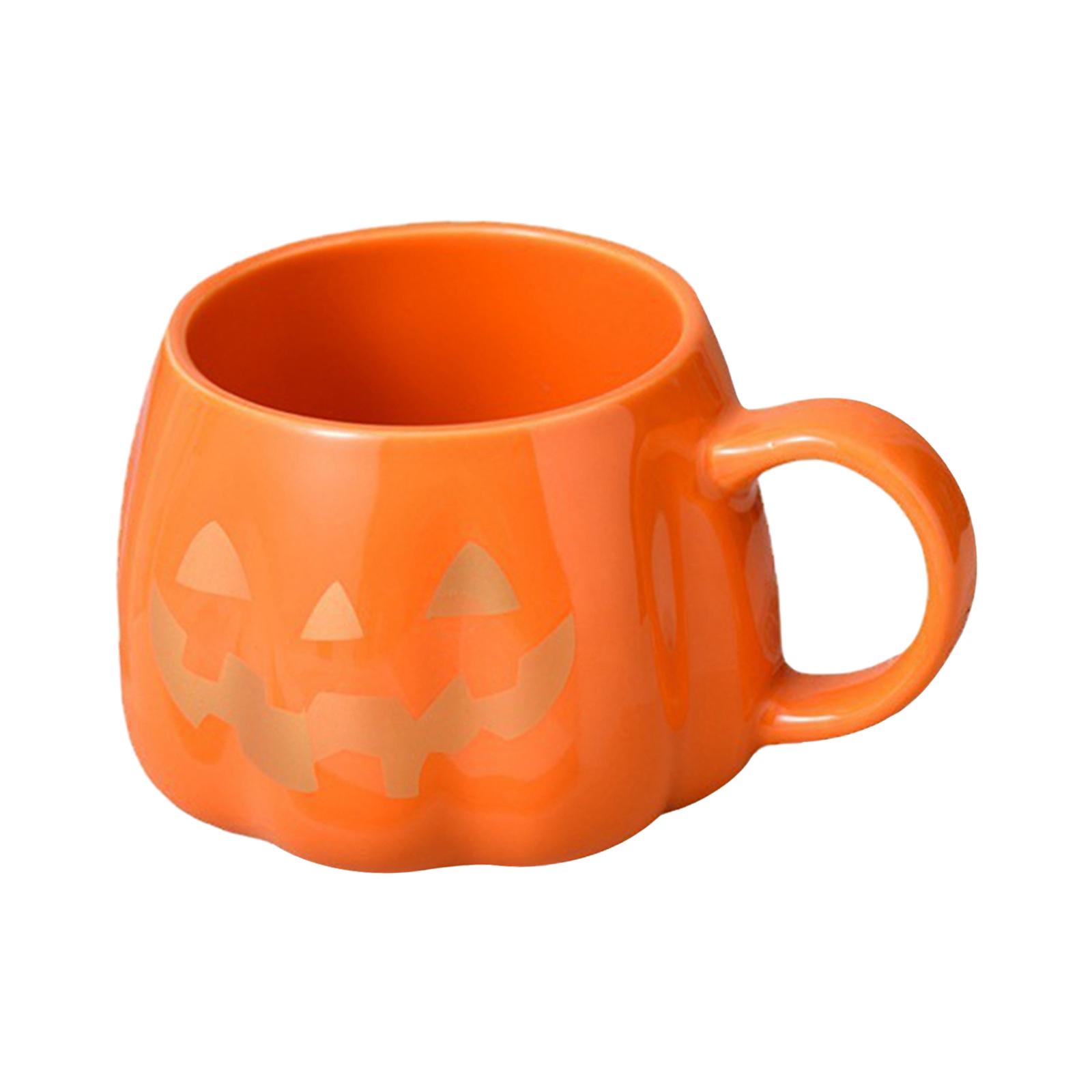 Bothyi - Taza De Calabaza Tazas Navideñas De Otoño Taza De Dibujos Animados De Halloween Para Fiesta Temática Hombres Niños Oro