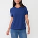 thumbnail image 3 of Polera Mujer Rib Básica Manga Corta Navy Corona, 3 of 5