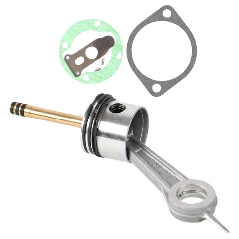 Ioensy - Conjunto De Pistón De Bomba De Aire Con Espaciado Entre Orificios De 89 Mm Kits De Pistón De Biela Resistentes Juego De Juntas De Pistón