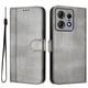 thumbnail image 1 of Funda Cartera para Motorola Moto Edge 50 Pro 5G Protección 360° con Ranuras para Tarjetas y Soporte Gris, 1 of 6