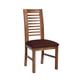 thumbnail image 2 of Silla Salamanca Pu Chocolate, 2 of 2