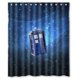 thumbnail image 1 of Cortina de ducha de Doctor Who, juego de cortina de baño con ganchos, tamaño 66 x 72 pulgadas, 1 of 3