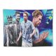 thumbnail image 1 of Kevin De Bruyne Tapiz Temático Anti-Bolitas, Regalo Colgante de Pared, Fondo para Habitación, Dormitorio, Fans, Pancarta de Fondo, Suministros de Decoración para Fiesta de Cumpleaños 75*100CM,30", 1 of 6