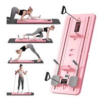 Genérico - Tabla De Entrenamiento Fitness Multifuncional 6 En 1 Color Rosa