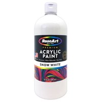 Pintura Acrílica Cra-Z-Art Blanco Nieve Botella 946 Ml
