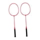 thumbnail image 3 of Raquetas De Bádminton, 2 Uds., Equipo De Bádminton Para Playa, Interior, Exterior, Patio Trasero, Rojo, 3 of 5