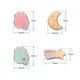 thumbnail image 3 of Juego de pendientes SalesOne Pusheen Space con cierre esmaltado de 4 piezas, 3 of 5